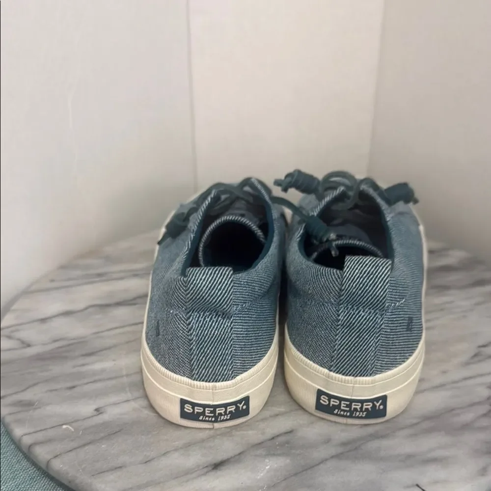 Sperry Blue Canvas Sneakers